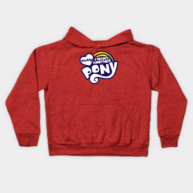 Funny Movie Quote Retro Cartoon Logo Parody Mashup Kids Hoodie by BoggsNicolas